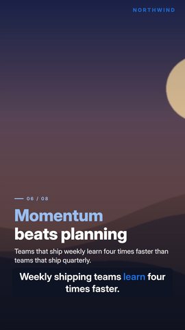 Clean template, Full-bleed image layout, 9:16