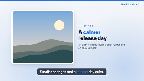 Clean template, Image with caption layout, 16:9