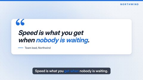 Clean template, Quote callout layout, 16:9
