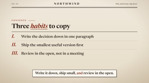 Paper template, Bullet list layout, 16:9