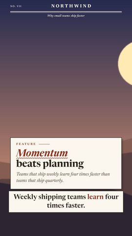 Paper template, Full-bleed image layout, 9:16