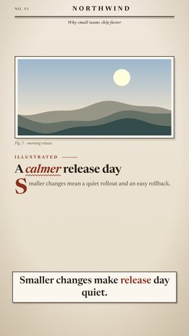Paper template, Image with caption layout, 9:16
