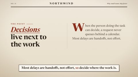 Paper template, Narration text layout, 16:9