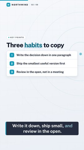Signal template, Bullet list layout, 9:16