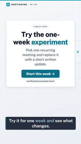 Signal template, Closing button layout, 9:16