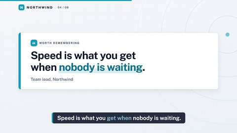 Signal template, Quote callout layout, 16:9