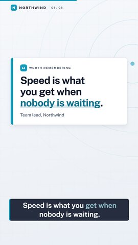 Signal template, Quote callout layout, 9:16