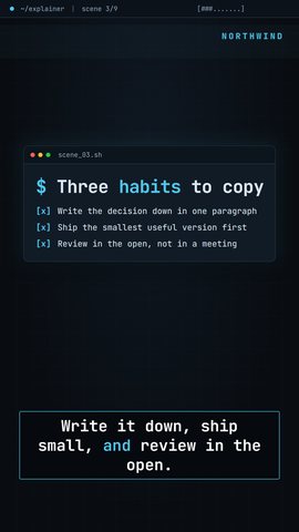 Terminal template, Bullet list layout, 9:16