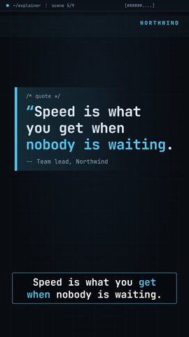 Terminal template, Quote callout layout, 9:16